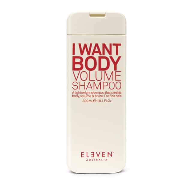 Omslagsbild för “Eleven I want body volume shampoo”