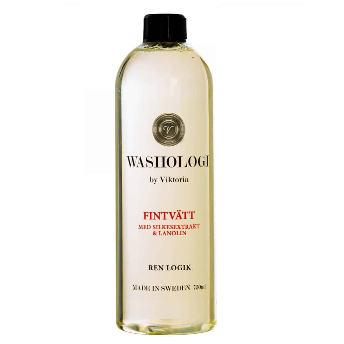 Omslagsbild för “Washologi Fintvätt - med silkesextrakt & lanolin”