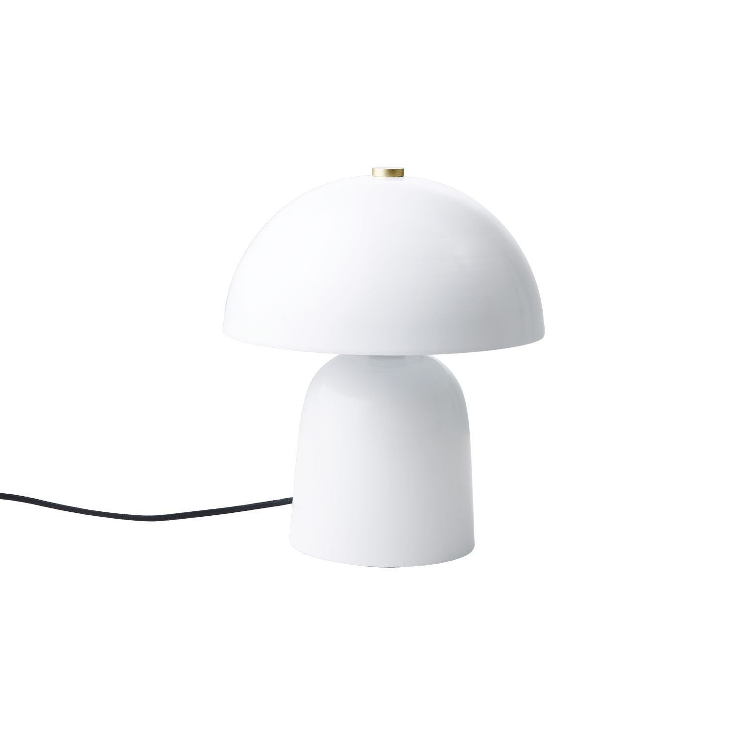 Omslagsbild för “Bordslampa Fungi vit liten”