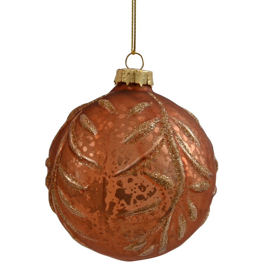 Omslagsbild för “Julgranskula Garland bronze 8 cm”