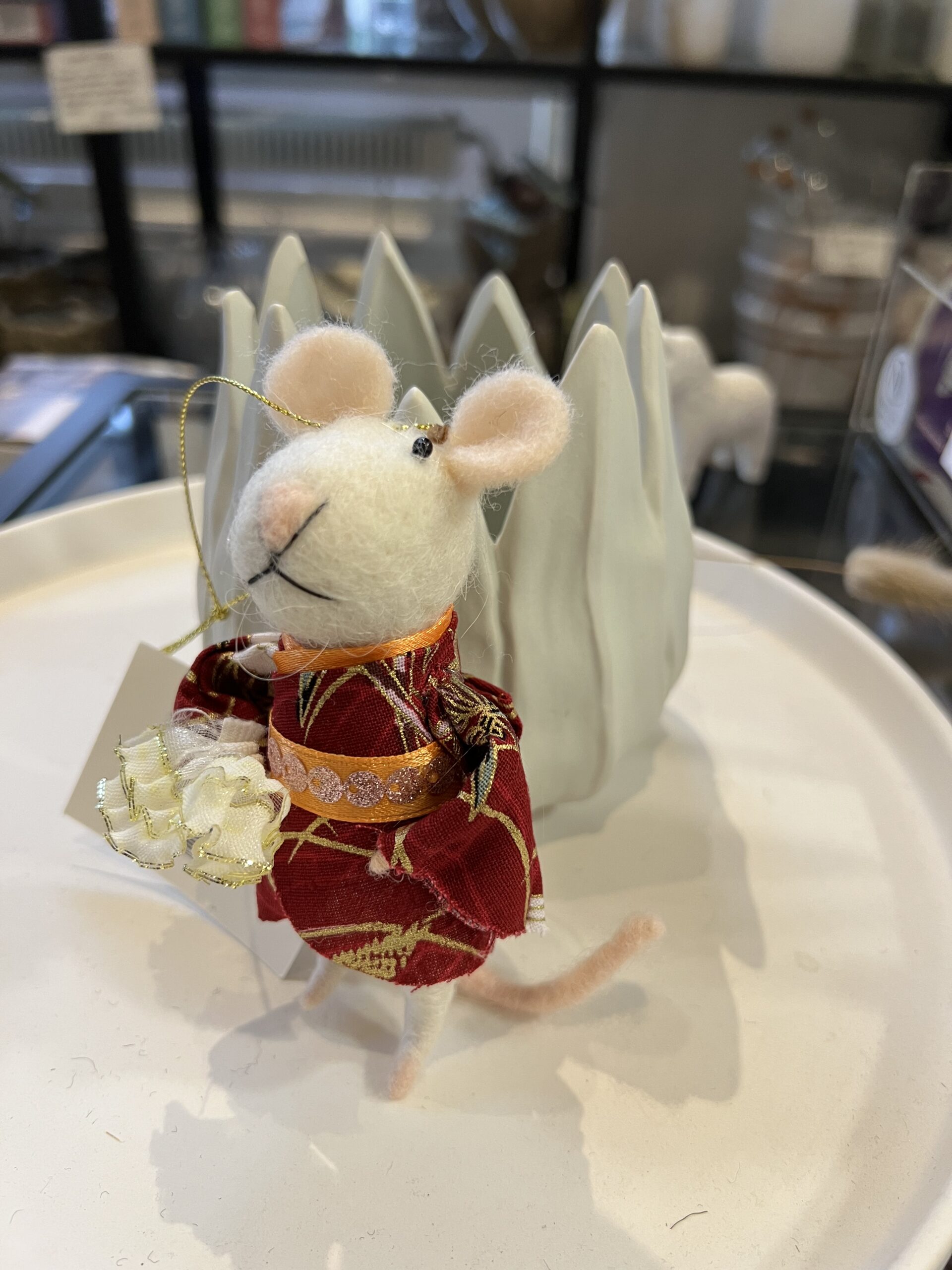 Ulldjur japanska möss dam