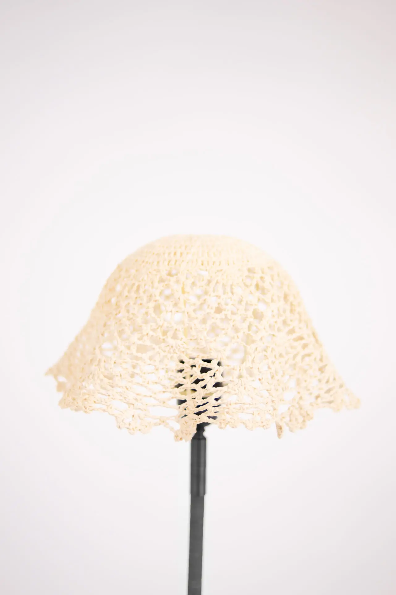 Lampskärm virkad creme - Bild 2